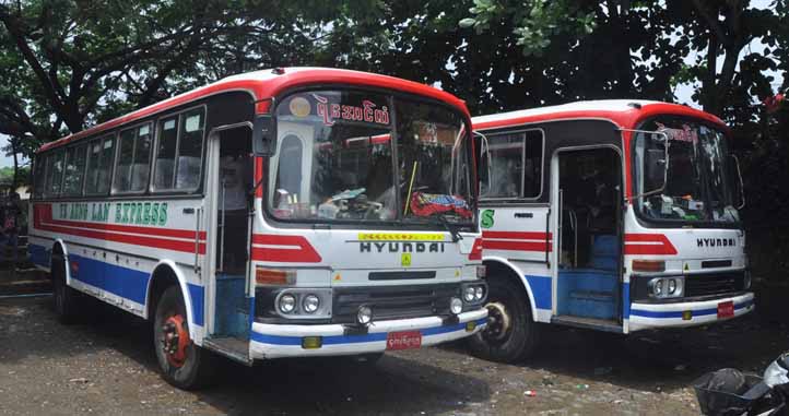 Burma - Te Aung Lan Express Hyundai